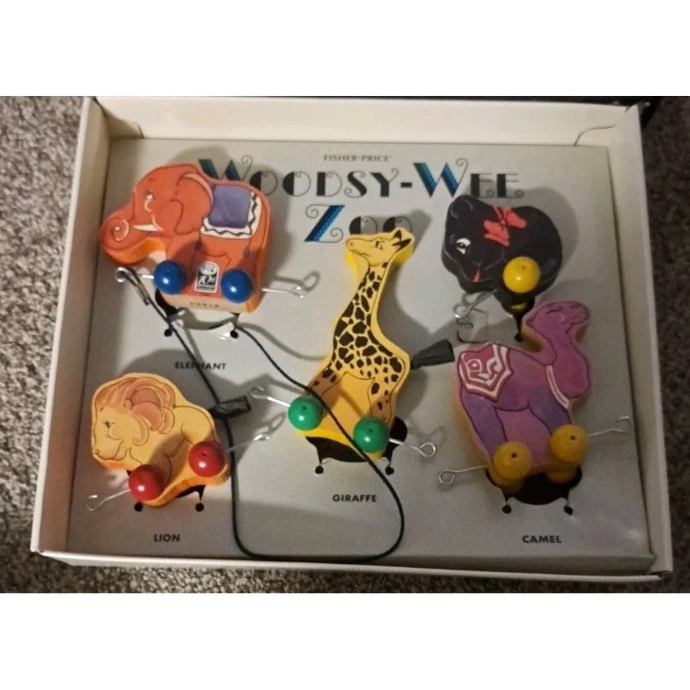 1996 10th Anniversary Limited Edition Fisher Price Woodsy-Wee Zoo No. 76594